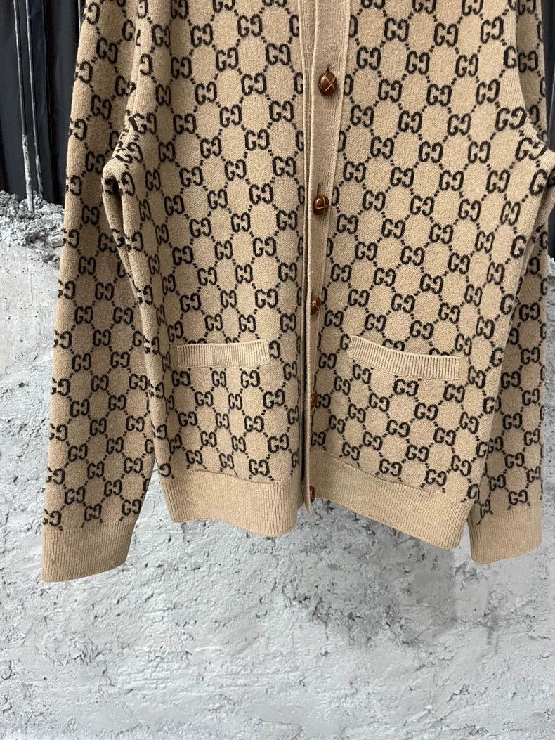 Gucci Gucci Logo Wool Jacket for Women-dmc Size US S / EU 44-46 / 1 - 4 Thumbnail