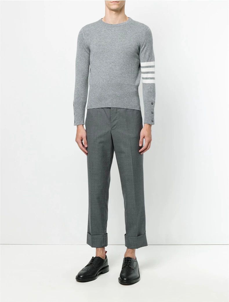 Thom Browne Thom Browne Cashmere Pullover Sweater-dmc Size US M / EU 48-50 / 2 - 2 Thumbnail