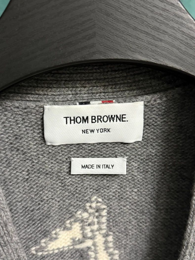 Thom Browne Thom Browne Knitted Vest Cardigan-dmc Size US M / EU 48-50 / 2 - 3 Thumbnail