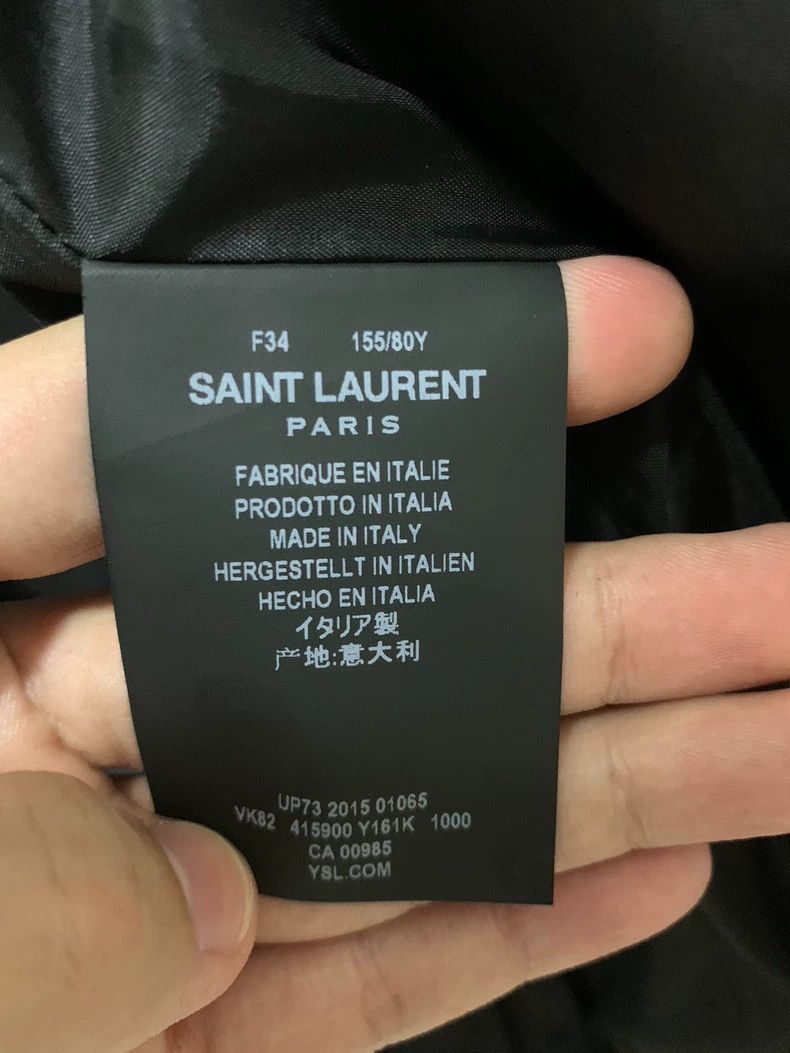 Saint Laurent Paris Saint Laurent Baby Jacket from 16SS Collection-dmc Size US S / EU 44-46 / 1 - 4 Thumbnail