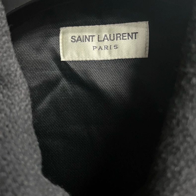 Saint Laurent Paris Saint Laurent Black Zebra Stripe Baseball Jacket-dmc Size US L / EU 52-54 / 3 - 2 Thumbnail