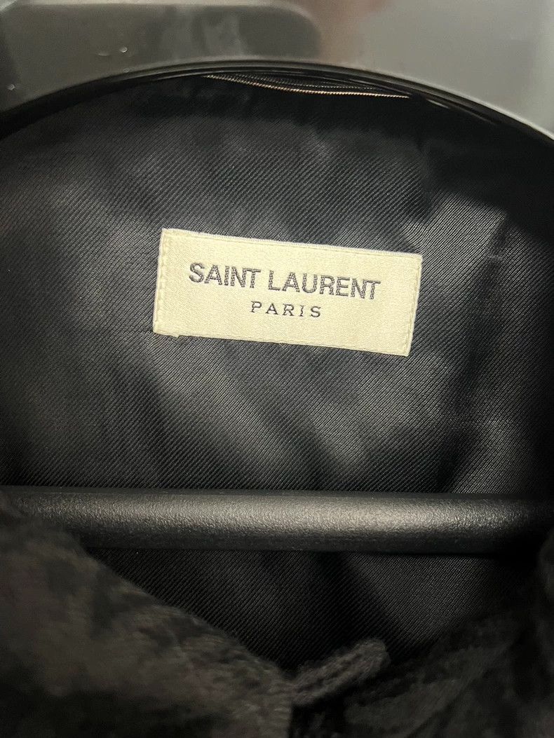 Saint Laurent Paris Saint Laurent Black Wool Jacket with Embellishments-dmc Size US XXL / EU 58 / 5 - 3 Thumbnail