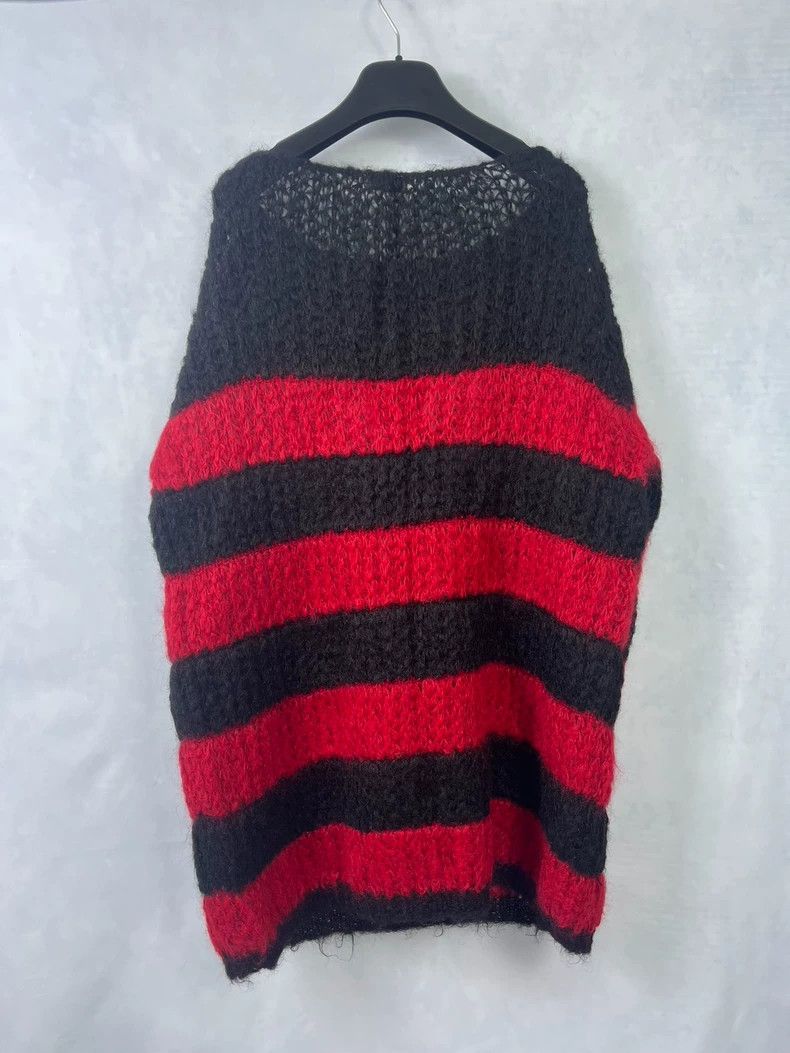 Saint Laurent Paris Saint Laurent Red Black Stripe Sweater-dmc Size US M / EU 48-50 / 2 - 2 Thumbnail