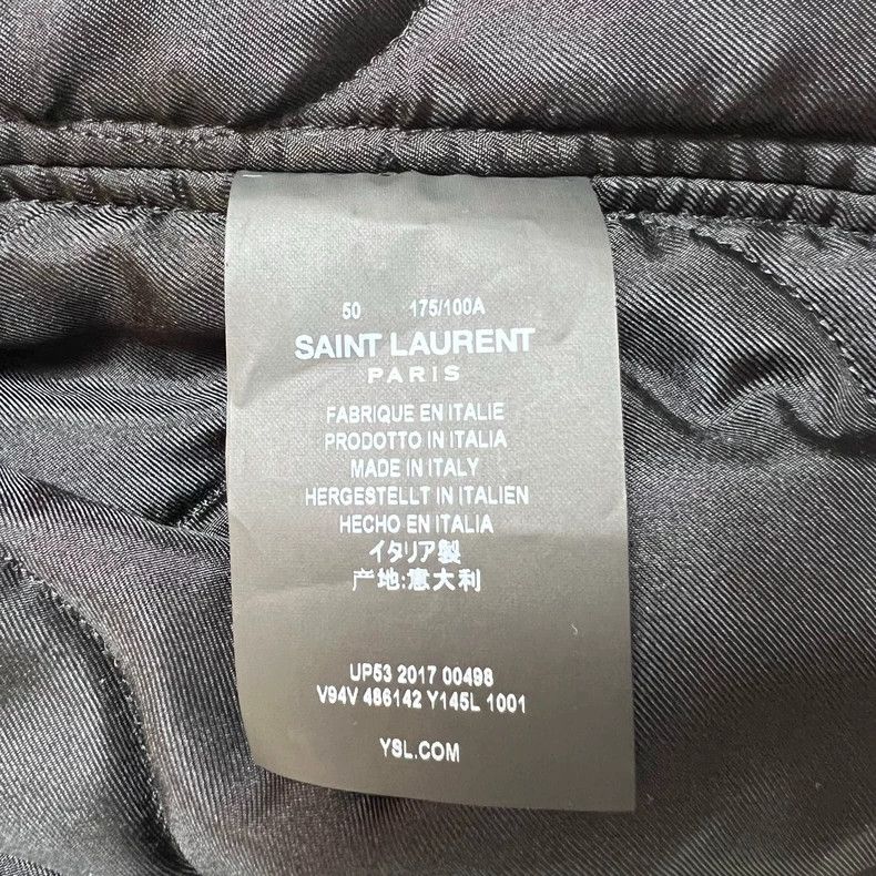 Saint Laurent Paris Saint Laurent Black Sequined Bomber Jacket-dmc Size US L / EU 52-54 / 3 - 4 Thumbnail