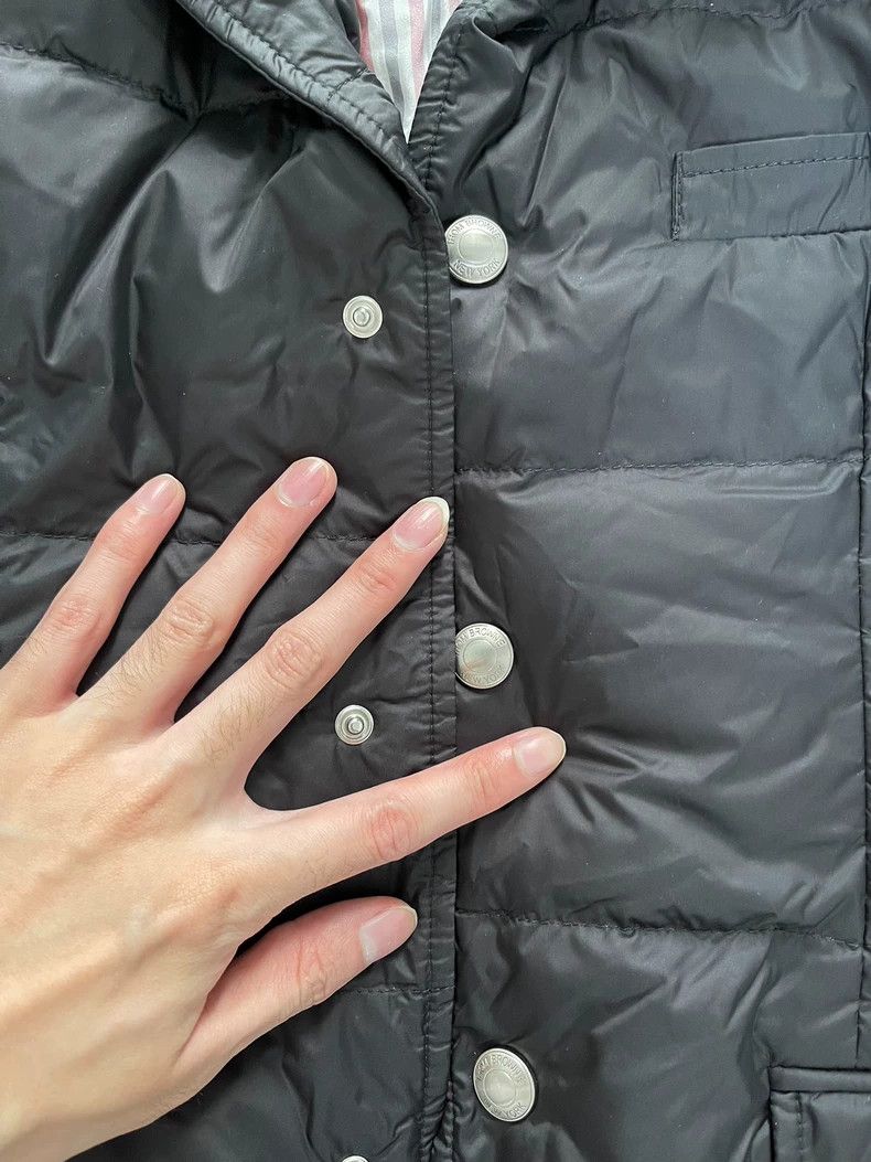 Thom Browne Thom Browne Black Button Puffer Jacket-dmc Size US XS / EU 42 / 0 - 5 Thumbnail