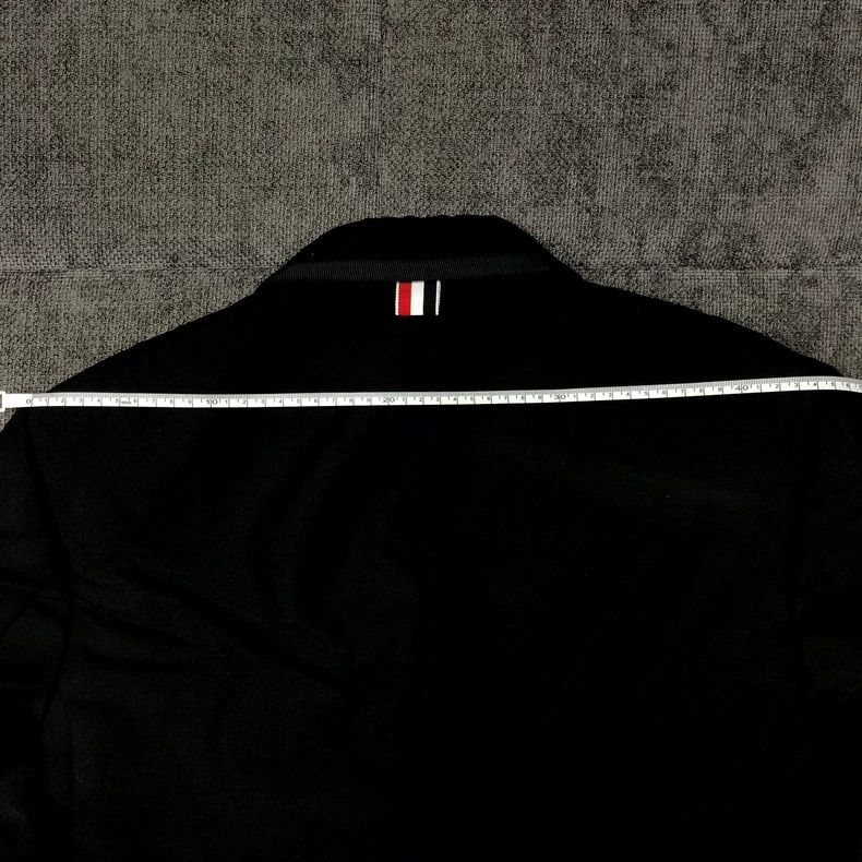 Thom Browne Black Trimmed Thom Browne Coat-dmc Size US M / EU 48-50 / 2 - 6 Thumbnail