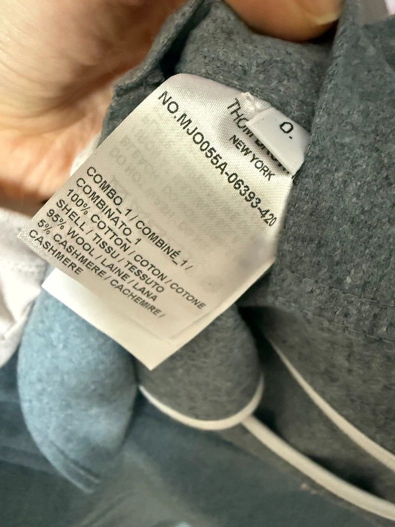 Thom Browne New Wool Shirt with Tags Still Attached-dmc Size US XS / EU 42 / 0 - 3 Thumbnail