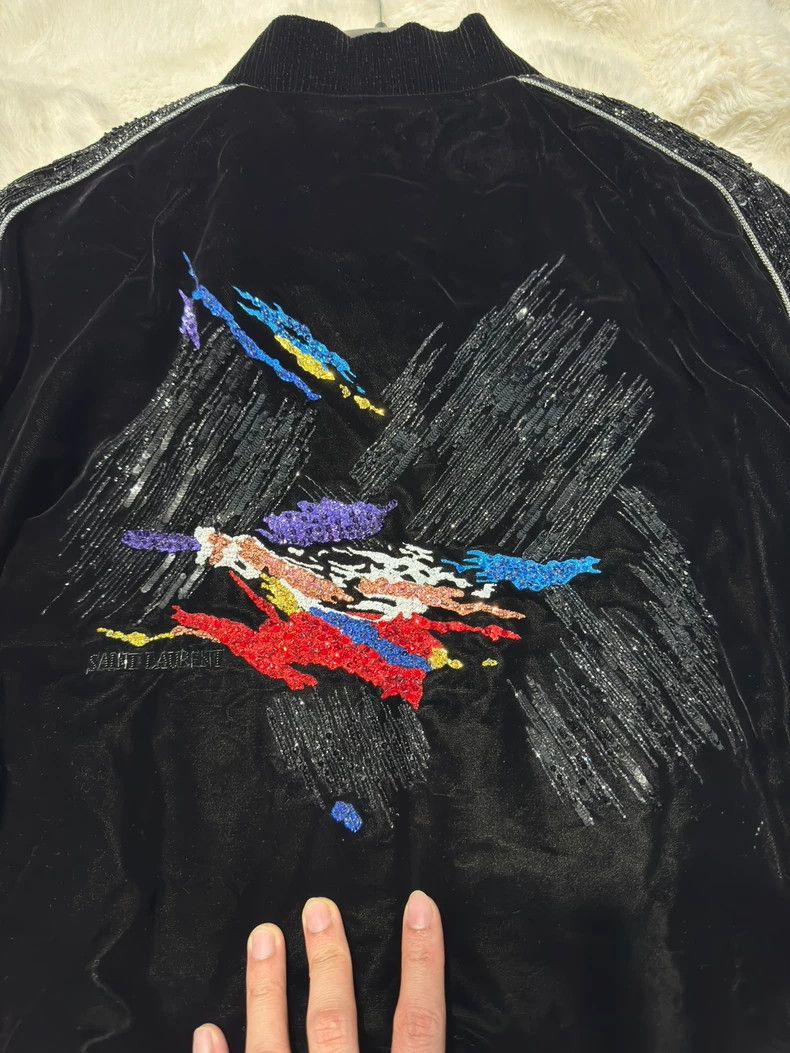 Saint Laurent Paris Saint Laurent High Fashion Jacket-dmc Size US L / EU 52-54 / 3 - 2 Thumbnail