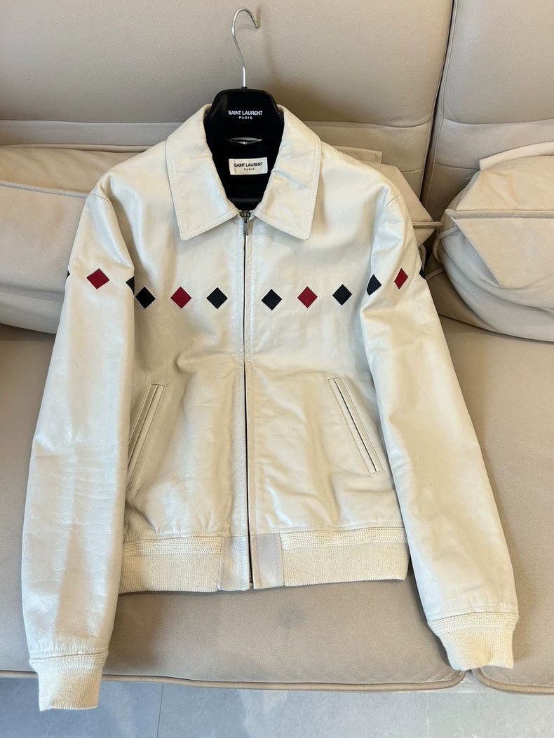 Yves Saint Laurent Saint Laurent Vintage Quilted Leather Jacket-dmc Size US XXL / EU 58 / 5 - 4 Thumbnail