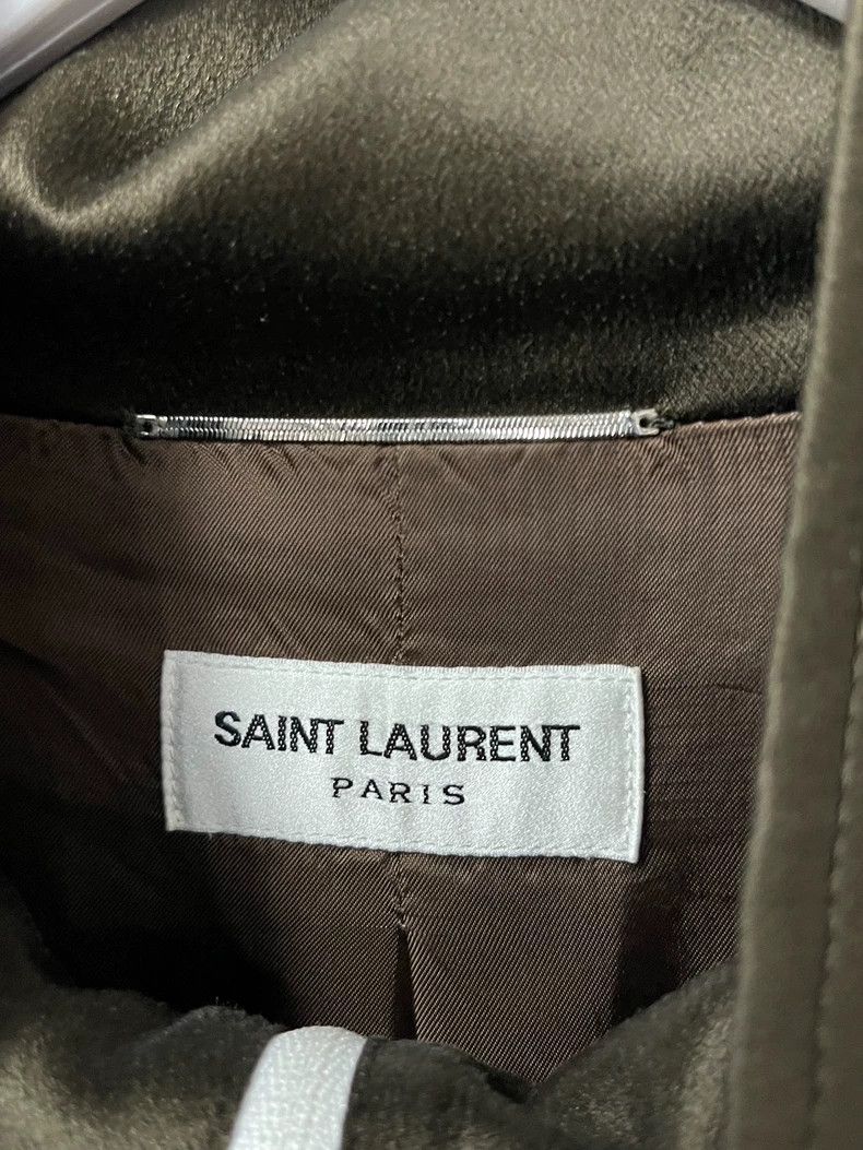 Yves Saint Laurent Saint Laurent Jacket in Olive Green-dmc Size US XL / EU 56 / 4 - 5 Thumbnail