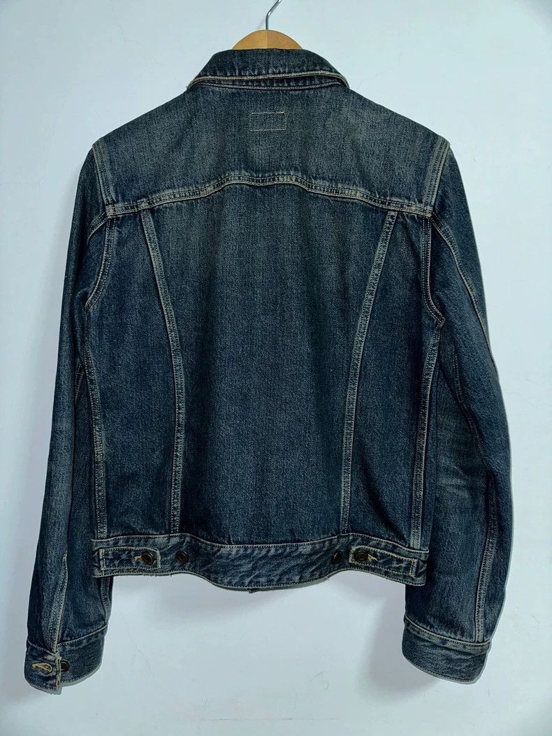 Saint Laurent Paris Saint Laurent Denim Jacket in Unique Wash-dmc Size US M / EU 48-50 / 2 - 2 Thumbnail