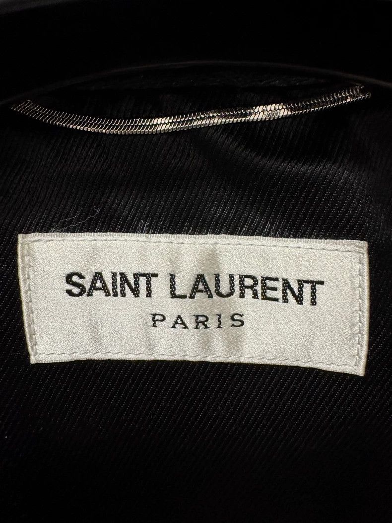 Saint Laurent Shark L01 Leather Jacket-dmc