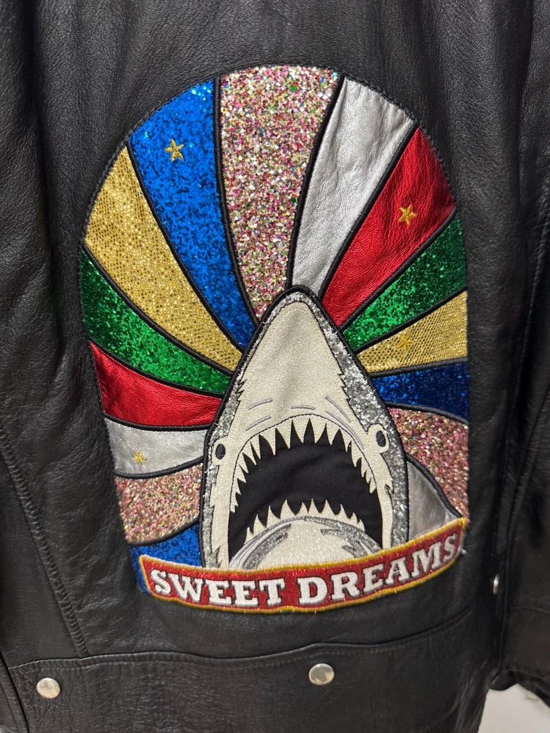 Saint Laurent Shark L01 Leather Jacket-dmc