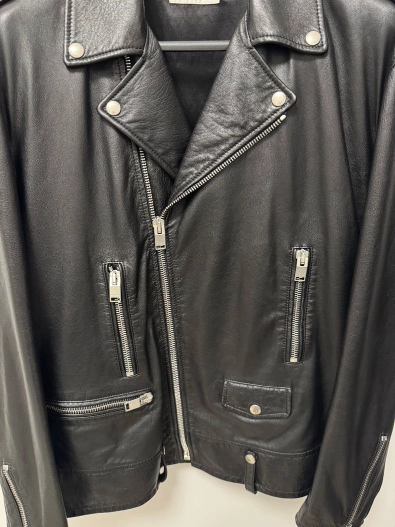 Saint Laurent Shark L01 Leather Jacket-dmc