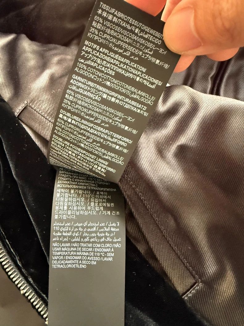 Saint Laurent Paris Saint Laurent Velvet Teddy Jacket-dmc Size US XL / EU 56 / 4 - 3 Thumbnail