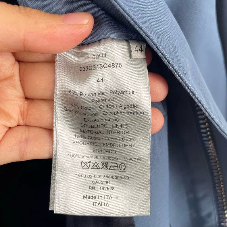 Dior Dior Embroidered Logo Parka Jacket-dmc Size US M / EU 48-50 / 2 - 5 Thumbnail