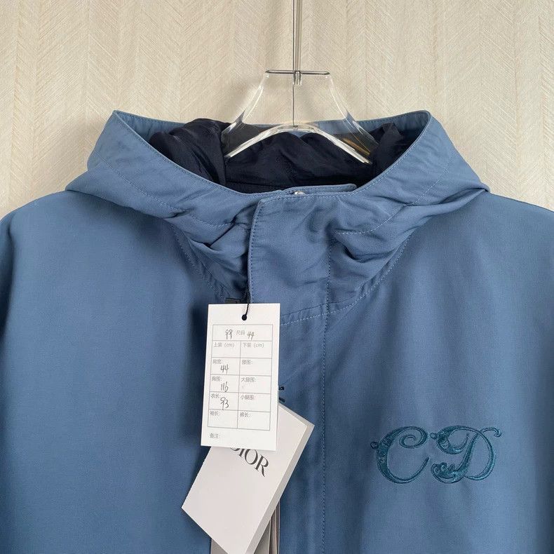 Dior Dior Embroidered Logo Parka Jacket-dmc Size US M / EU 48-50 / 2 - 2 Thumbnail