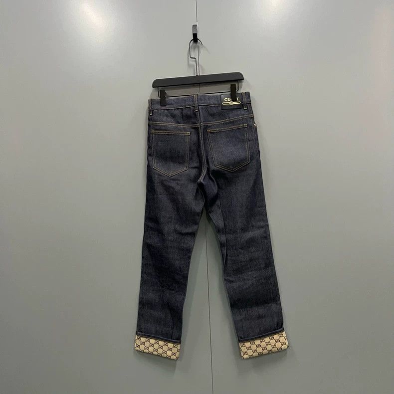 Gucci Gucci Blue Denim Pants 30 Size New-dmc Size US 30 / EU 46 - 2 Thumbnail
