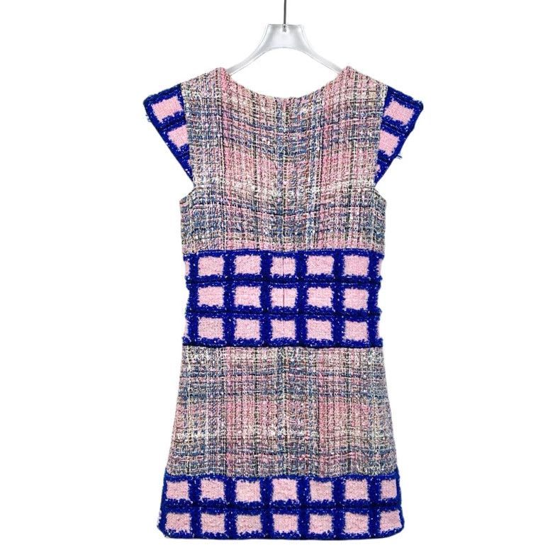 Chanel Colorful Chanel Wool Blend Dress-dmc Size XS / US 0-2 / IT 36-38 - 2 Thumbnail