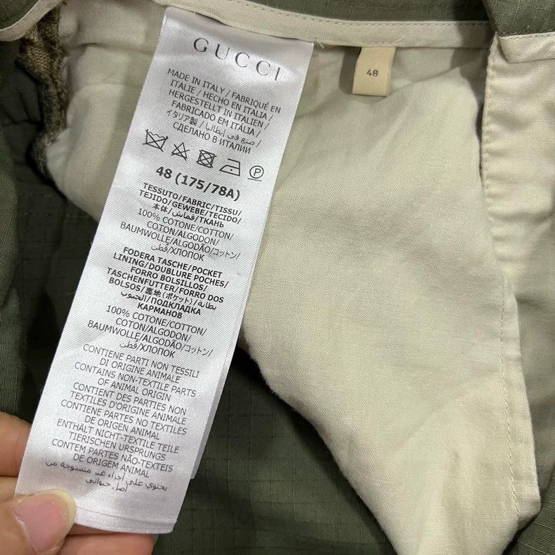 Gucci Gucci Green Floral Patchwork Pants-dmc Size US 32 / EU 48 - 3 Thumbnail