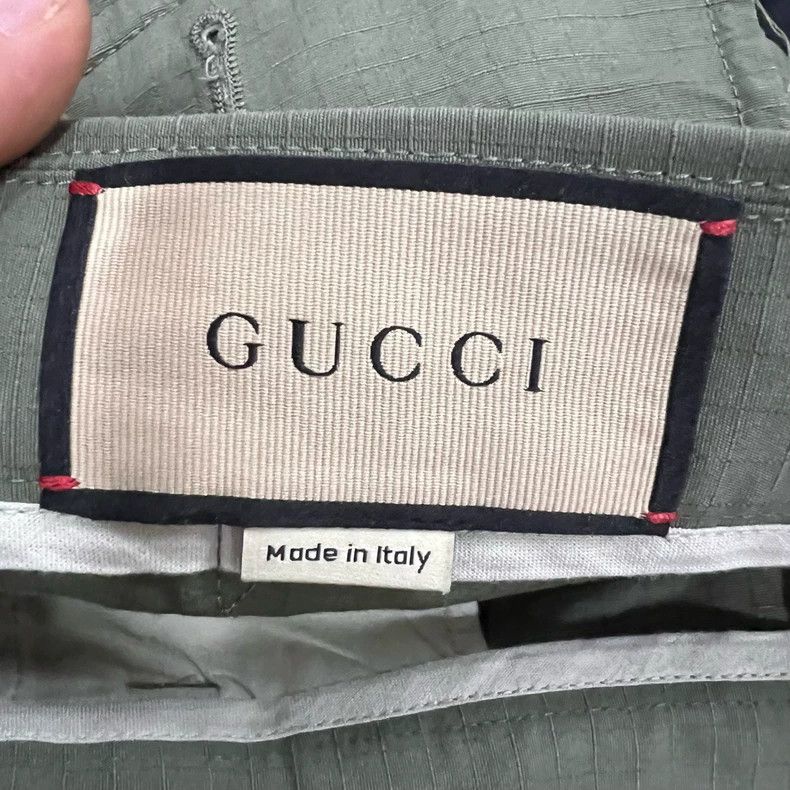 Gucci Gucci Green Floral Patchwork Pants-dmc Size US 32 / EU 48 - 4 Thumbnail