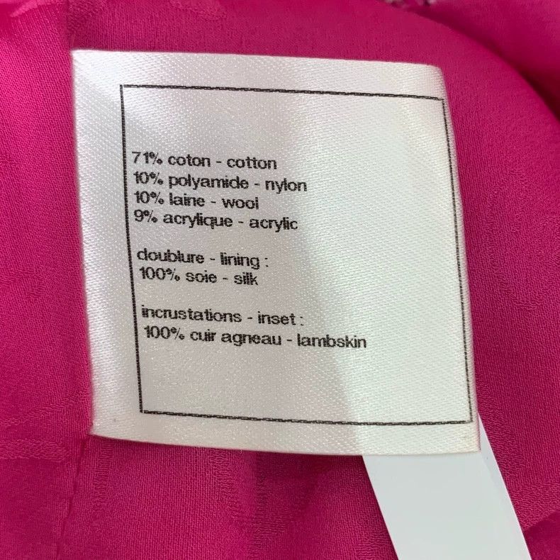 Chanel Pink Chanel Sleeveless Tweed Dress-dmc Size M / US 6-8 / IT 42-44 - 7 Thumbnail