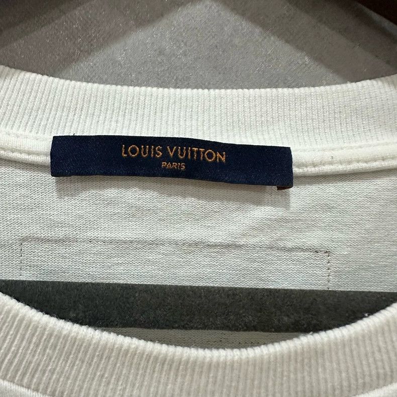 Louis Vuitton Louis Vuitton Cable Pattern Short Sleeve T-Shirt Size US M / EU 48-50 / 2 - 4 Thumbnail