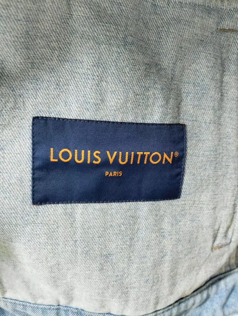 Louis Vuitton Louis Vuitton Colorful Denim Jacket Size US L / EU 52-54 / 3 - 3 Thumbnail