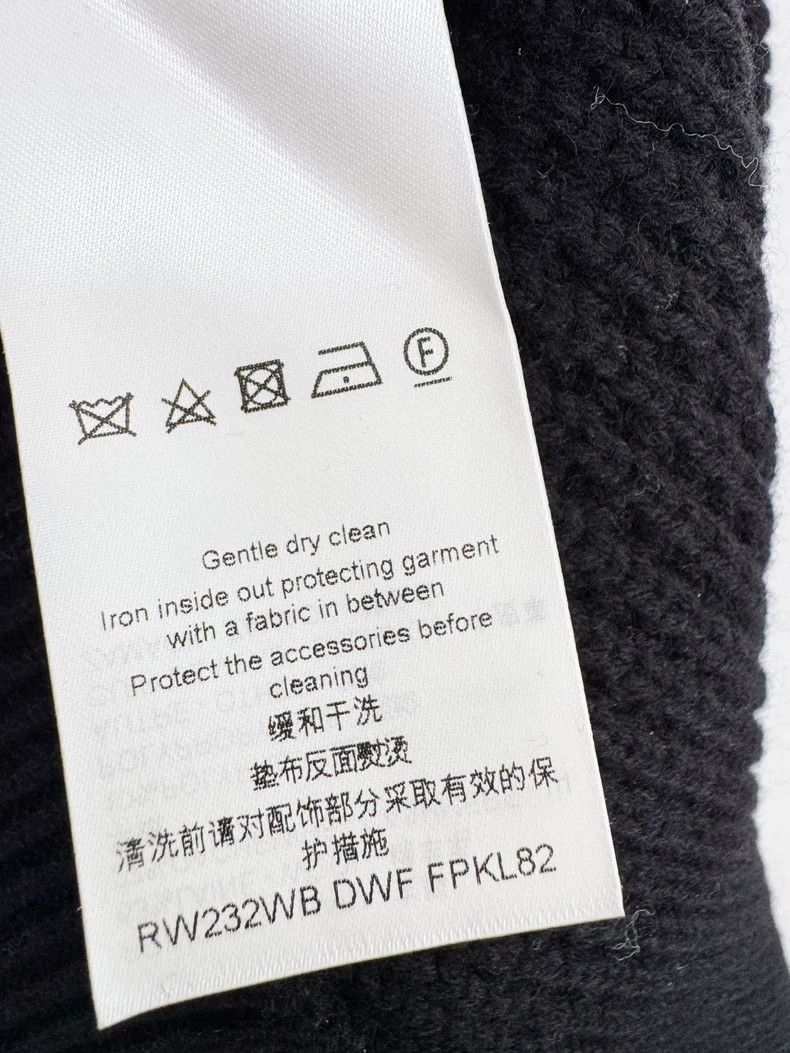 Louis Vuitton Louis Vuitton Black Knit Sweater Size L Size US L / EU 52-54 / 3 - 4 Thumbnail