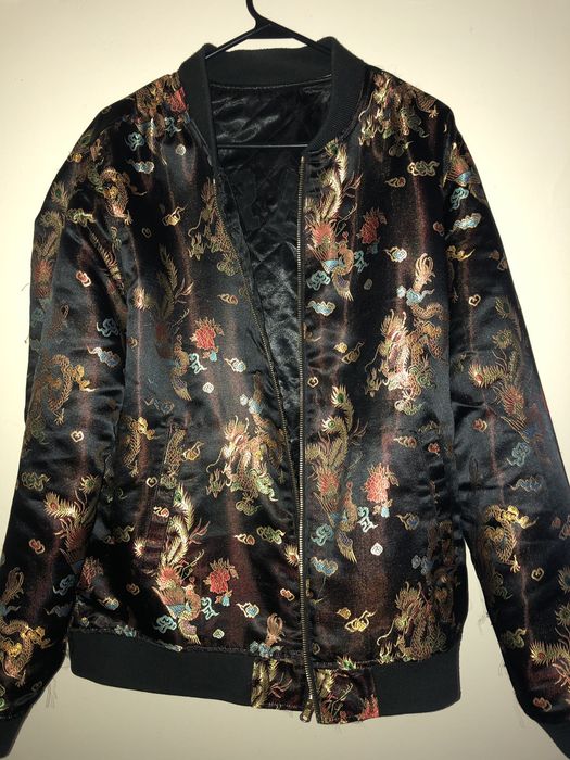 Supreme Supreme Emperor Reversible Bomber Black XL | Grailed