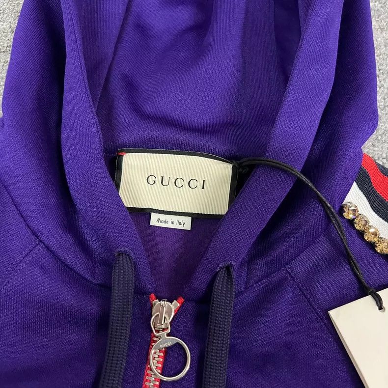 Gucci Gucci Hooded Dress with Side Stripes Size US 10 / IT 40 - 6 Thumbnail