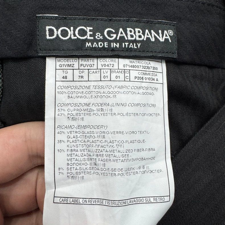 Dolce & Gabbana Green Velvet Casual Pants Size 48-yf Size US 9 / EU 42 - 4 Thumbnail