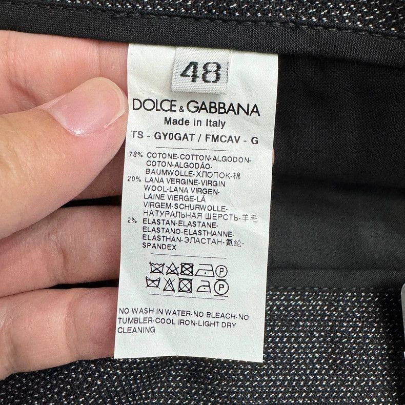 Dolce & Gabbana Dolce & Gabbana Striped Pants Size 48-yf Size 22" - 4 Thumbnail
