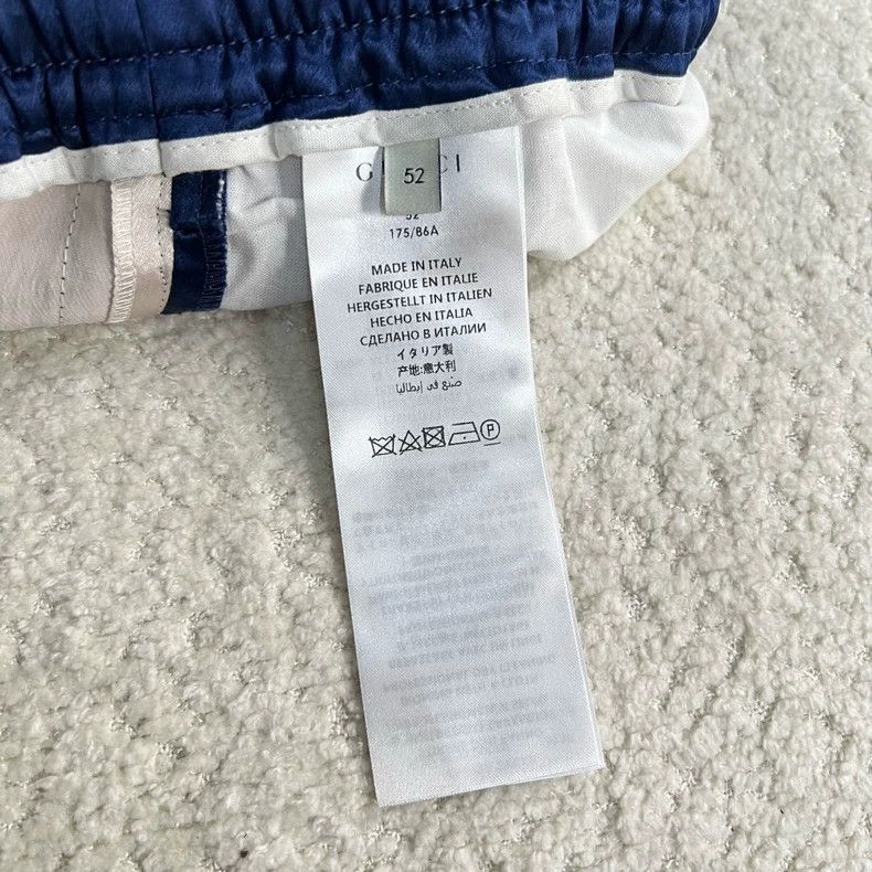Gucci Gucci Blue Star Embroidered Shorts-yf Size US 40 / EU 56 - 7 Thumbnail