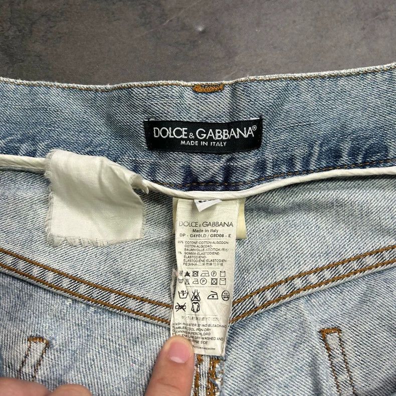 Dolce & Gabbana Dolce&Gabbana Distressed Denim Jeans Size 50 Size US 40 / EU 56 - 2 Thumbnail