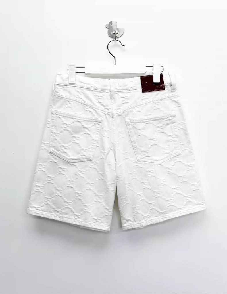 Gucci Gucci Logo Denim Shorts for Summer SS24 Size US 10 / IT 40 - 2 Thumbnail