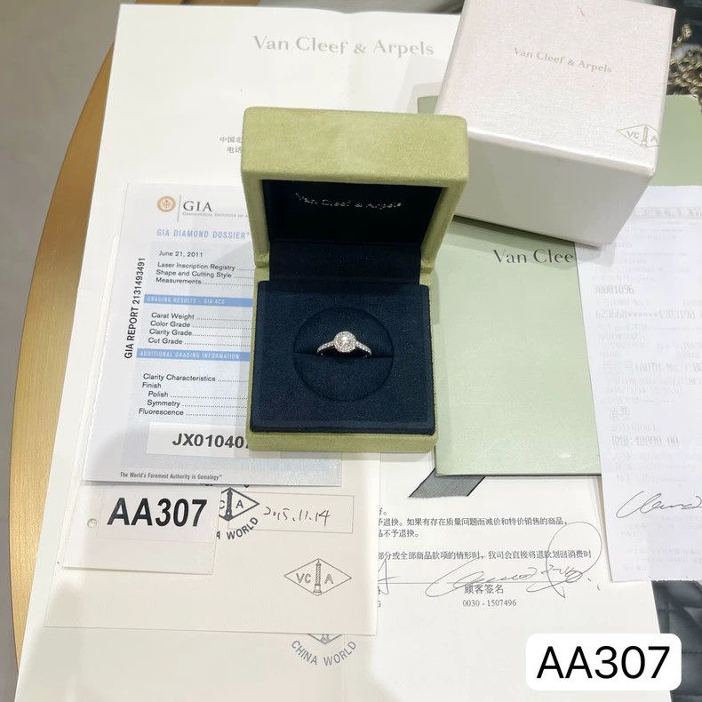 Cartier Van Cleef & Arpels Diamond Ring 0.30ct Size ONE SIZE - 2 Thumbnail