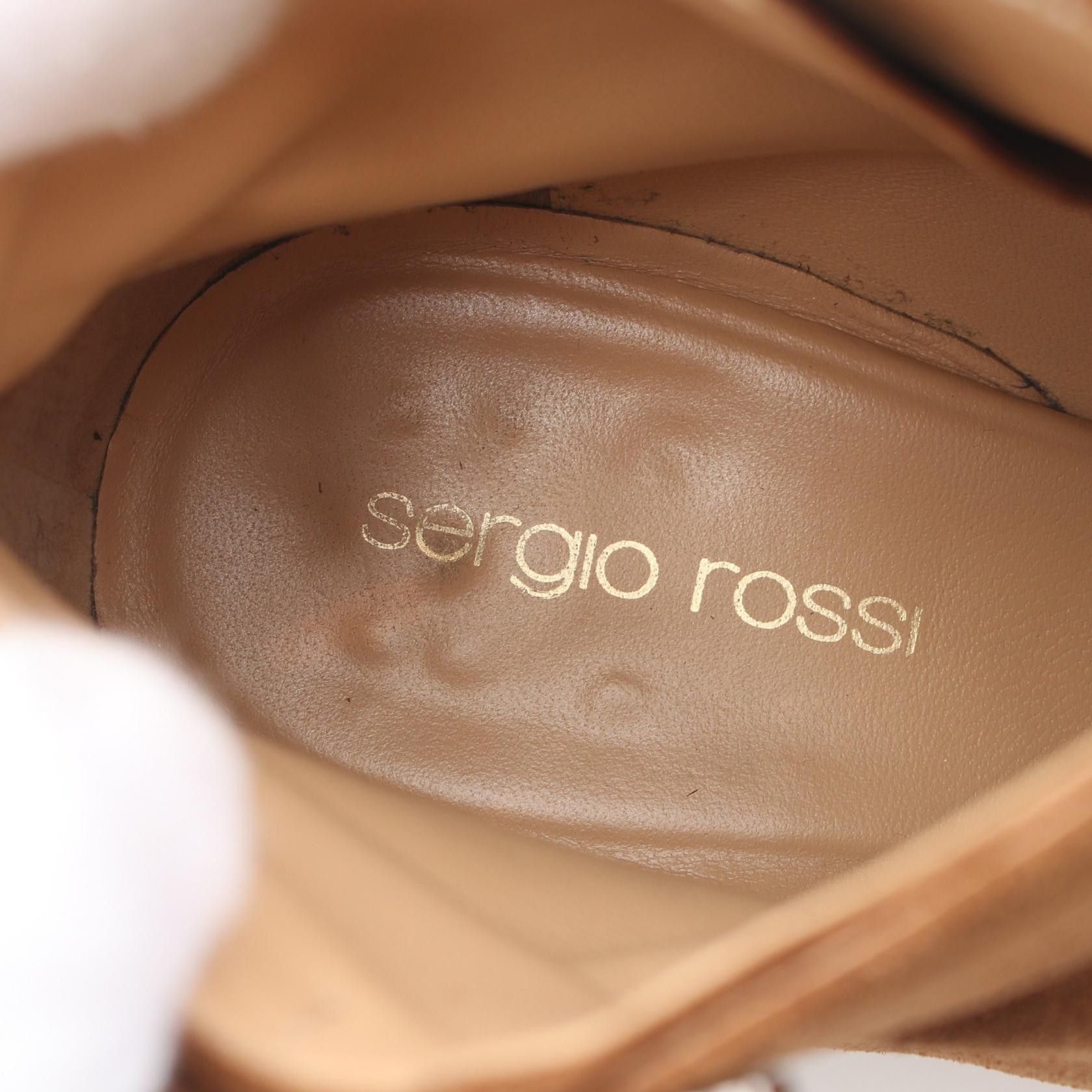 Other Other Sergio Rossi SR Grace Bootie Suede Bootie Suede Shoes A83960 Size ONE SIZE - 5 Thumbnail