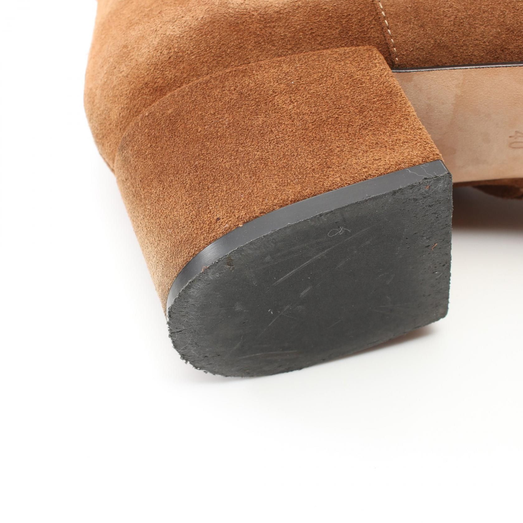 Other Other Sergio Rossi SR Grace Bootie Suede Bootie Suede Shoes A83960 Size ONE SIZE - 6 Thumbnail