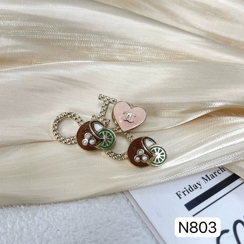 Chanel CHANEL Cuba Vacation Series Heart Brooch Size ONE SIZE - 3 Thumbnail