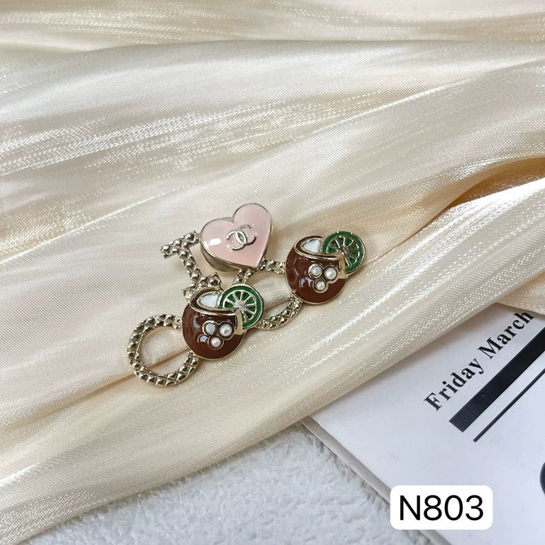 Chanel CHANEL Cuba Vacation Series Heart Brooch Size ONE SIZE - 2 Thumbnail