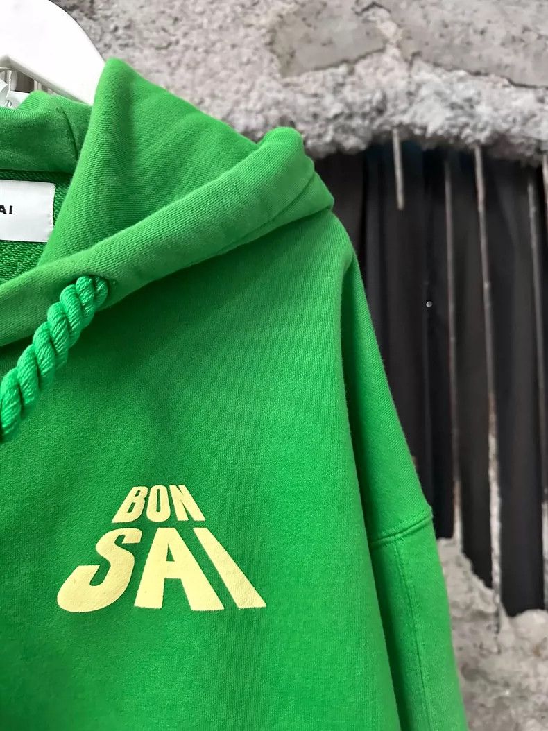 Comme des Garcons Bonsai Green Hooded Sweatshirt Size US L / EU 52-54 / 3 - 5 Thumbnail