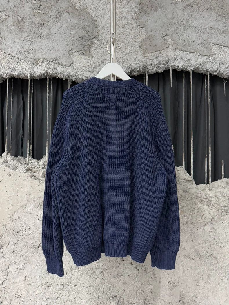 Prada Prada Zipper Wool Cardigan with Original Tags Size US S / EU 44-46 / 1 - 2 Thumbnail