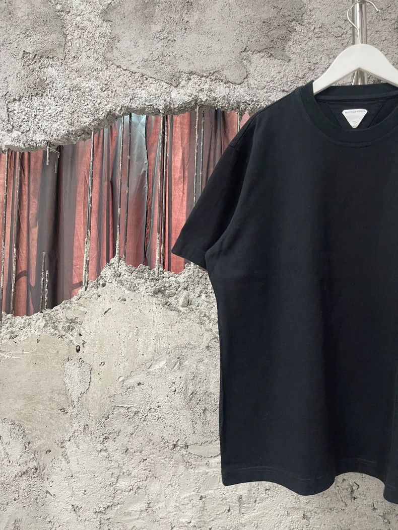 Bottega Veneta Bottega Veneta Short Sleeve Black T-Shirt Size US L / EU 52-54 / 3 - 3 Thumbnail