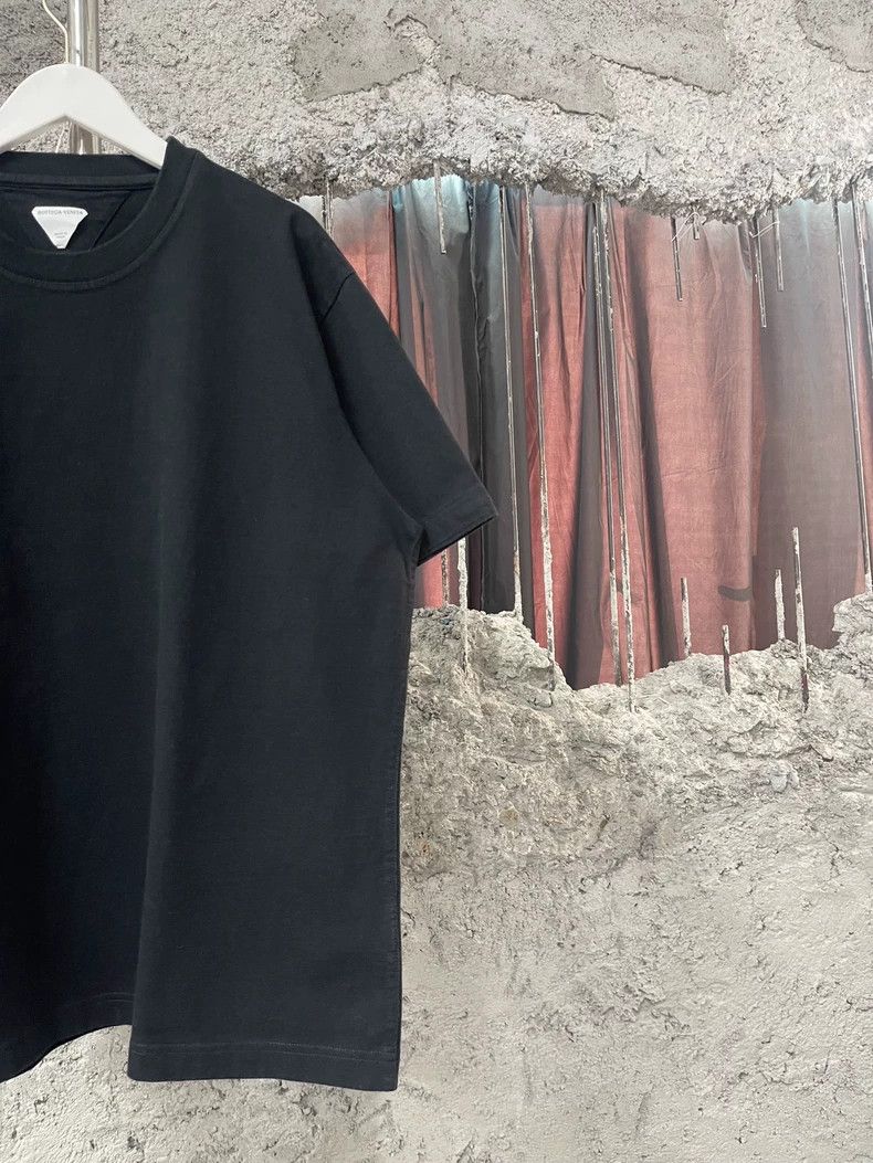 Bottega Veneta Bottega Veneta Short Sleeve Black T-Shirt Size US L / EU 52-54 / 3 - 4 Thumbnail