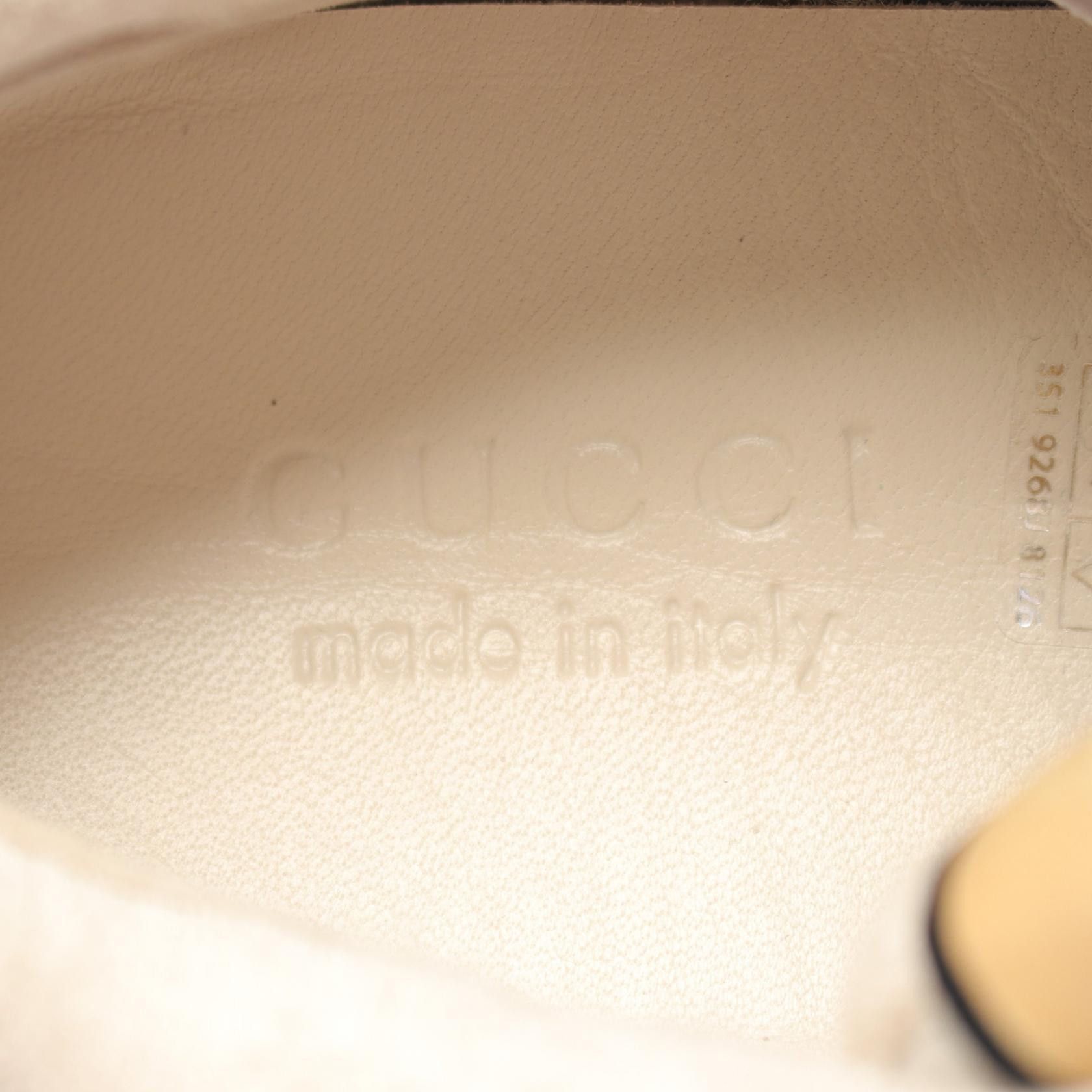 Gucci Gucci Gucci GG Canvas Sneakers Canvas Leather Shoes Canvas Shoes Size ONE SIZE - 5 Thumbnail