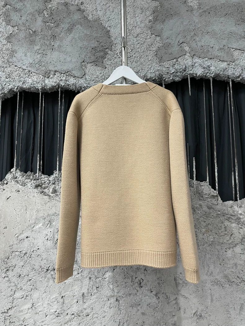 Miu Miu Miumiu Beige Wool Cardigan Size US S / EU 44-46 / 1 - 2 Thumbnail