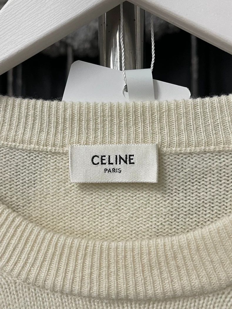 Celine Celine Logo Sweater in Size Small Size US S / EU 44-46 / 1 - 5 Thumbnail