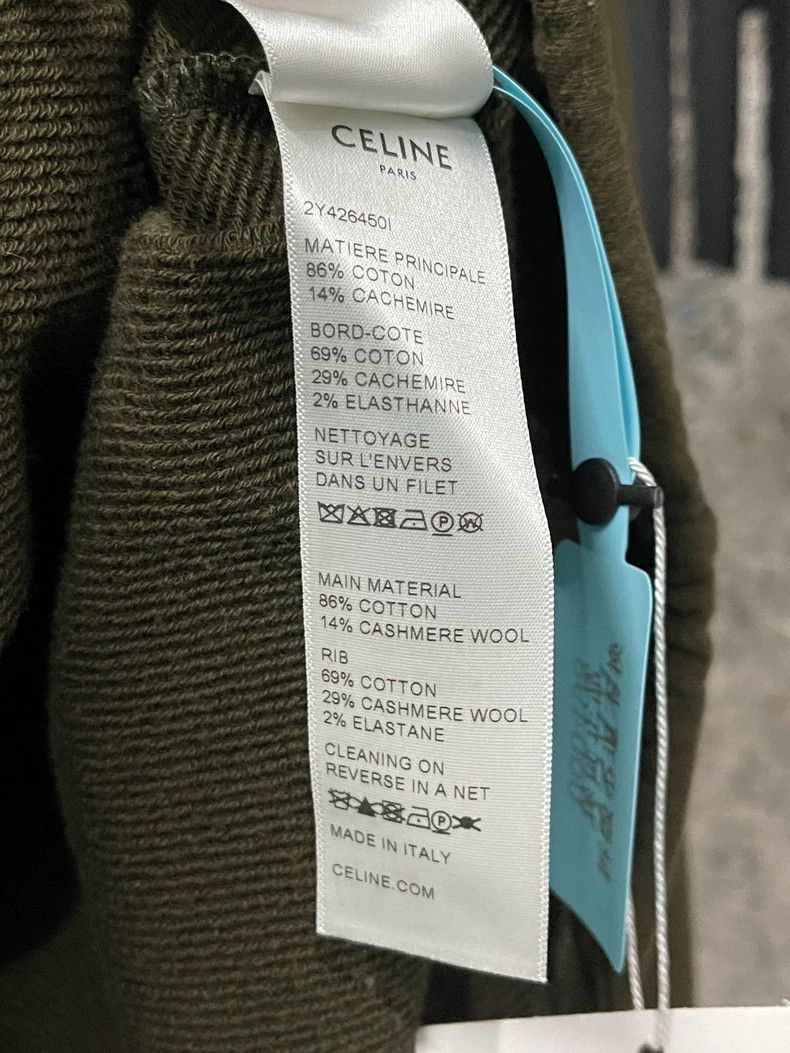 Celine Celine Paris Hoodie with Number 16 Size US M / EU 48-50 / 2 - 7 Thumbnail