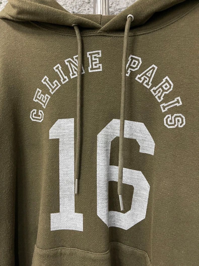 Celine Celine Paris Hoodie with Number 16 Size US M / EU 48-50 / 2 - 5 Thumbnail